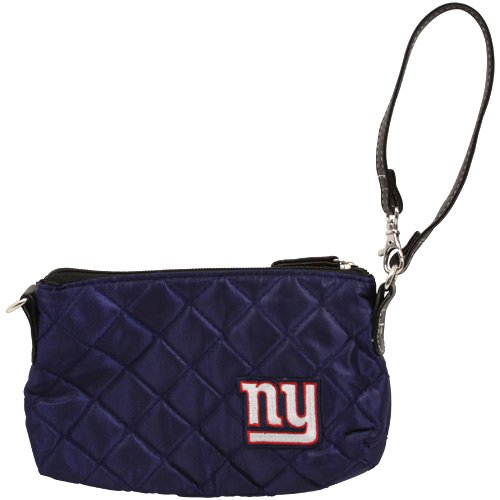 New York Giants Quilted Wristlet, Navy