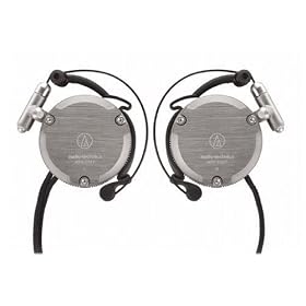 Audio-Technica ATH-EM7 GM Adjustable Aluminum Clip-On Headphones