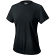 Women's Wicking Crew Neck Tee, Black