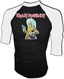 Vintage Iron Maiden 1981 Killers Iron-On Concert Jersey Heavy Metal T-Shirt