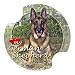 German Shepherd Carsters, Coasters for Your Car
