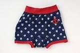 (チャックル) chuckle 星柄マリンボクサーパンツ ネイビー 90cm P4027-90-31