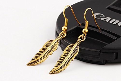 Leaf Earrings Restoring Ancient Ways Ruby Jewelry Tiffan Jewelry Lacos Women Daniel Wellington Sapphire Jewelry (golden)