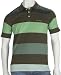 Fenchurch Polo-Shirt Pelton Stripe Polo,  ivy green