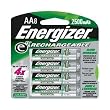 Energizer Rechargeable AA NiMH Batteries, 8-Count