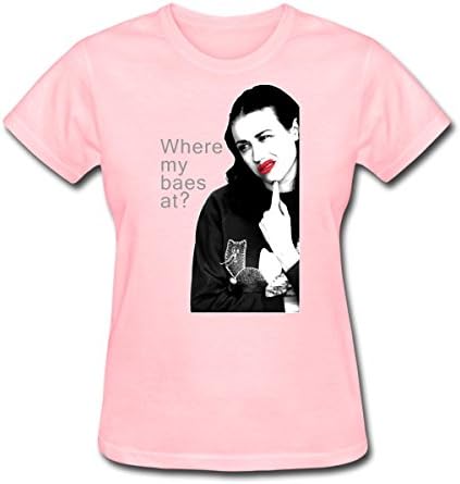 Miranda Sings Where My Baes At Women's T-Shirt by Spreadshirt, S, pink