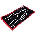 Beach Towel Dead Body Chalk Outline