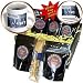 Scenes from the Past Antique Images - Play Golf Free While Having Your Suit Pressed Cyan tone - Coffee Gift Baskets - Coffee Gift Basket