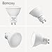 Bomcosy 1 Pack 7W GU10 LED Light Bulbs,Warm White 3000K LED spotlight,Not Dimmable,60W Halogen Bulbs Equivalent,Bright 600 Lumens,Lighting for Home,Recessed,Landscape,Track,Art Galleries,Office