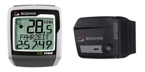 SIGMA SPORT Bike Computer BC 1106 DTS kabellos