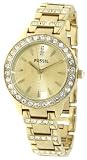 Fossil Three Hand Champagne Dial Watch