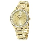 Fossil Three Hand Champagne Dial Watch