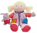Carters Dress Me Doll with blonde hair