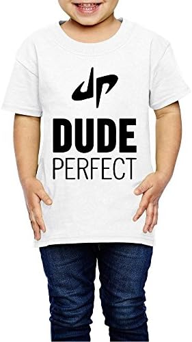 CHUNDEP Baby Toddler Dude Perfect Boys/Girls T-shirt Age 2-6 White 3 Toddler