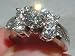 New PLATINUM DIAMOND RING engagement ring