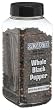 Spicemaster Pepper, Black Whole, 16-Ounce Plastic Canisters (Pack of 3)