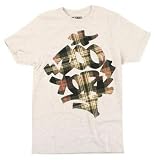 Zoo York Plaid N' Juicy Men's T-Shirt - Oatmeal