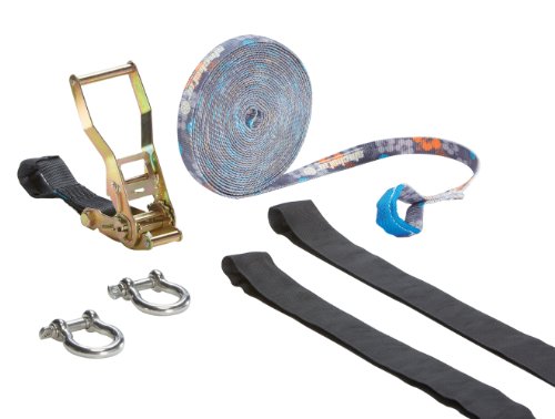 Slackstar Slackline Set SL81799-10-FW \"\"freaky design 6teilig\"\" im Preisvergleich
