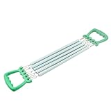 Green Plastic Handle Five Springs Chest Pull Expander for Children