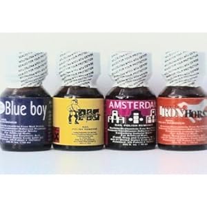 Nail Polish Remover Deluxe Sampler Pack: Amsterdam, Iron Horse, Blue Boy & Pig Sweat 4-Pack