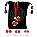 GOgroove AudiOHM iDX in-Ear Earbuds (Rasta) Noise Isolating Earphones with Mic, Tangle Free Cord, in-Line Controls for Music & Calls, Ergonomic Comfort Fit Headphones