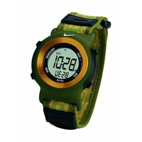 Nike Wk0013308 Kids Green Camoflague Digital Watch