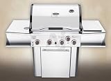 Vermont Castings Signature Series VCS4037P 30' Freestanding Gas Grill with 450 sq. in. Cooking Surface, 50,000 BTU Stainless Steel Burners, Infrared Rotisserie, Late@Night Cooking Light, Side Burner, NeverFail Electronic Ignition and LIMITED EDITION Deep Bronze Lid: Liquid Propane