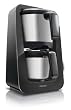 Philips HD7698/20 Kaffeemaschine Avance Serie mit Thermokanne - Avance Collection, matt schwarz