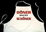 Eigenschaften Mc Shirt Saarbrücken  / DÖNER MACHT SCHÖNER; Schürze weiß