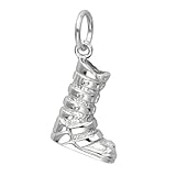 IMAGE OF Sterling Silver Ski Boot Charm