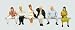 Pola 331830 Seated Persons (Pack of 6) G Scale / 1:22.5