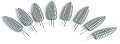 Charcoal Companion CC5068 Silver Mini-Corn Corn Holders, 4 Pairs