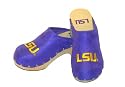 LSU Tigers Wooden Clogs