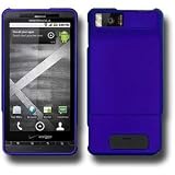 41WnJ0AZHRL. SL160  Amzer Rubberized Snap On Case for Motorola Droid X MB810   Blue