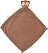 Baby : Chenille SLEEPY BROWN OWL Security Blankie