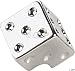 Dimension Silver Dice valve caps