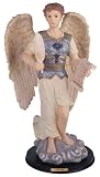 24 Inch Archangel Gabriel With Glass Eyes Holy Figurine Decoration