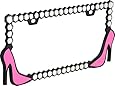Bell Automotive 22-1-46511-8 Hot Pink High Heels License Plate Frame