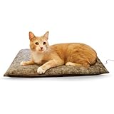 K&H Manufacturing Amazin' Thermo-Kitty Pad 15-Inch by 20-Inch Gray 4 Watts