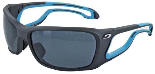 Julbo Sonnenbrille/ Sportbrille PipeLine Octopus - Nautic, Soft Schwarz/ TÃ¼rkis
