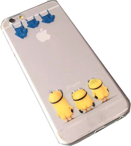 Splashkingz Minion Despicable Me Clear Case for iPhone 6 - Minion3