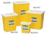 12 Gallon Chemotherapy Waste Container - 10/pk - Chemotherapy Waste Containment
