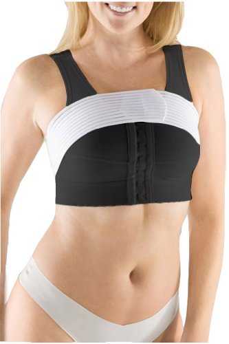 Marena Surgical Bra with built-in Implant Stabilizer (S, Black)