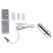 Doc Johnson Micro Charmer Controller Micro Bullet Multi-Speed Adult Sex Toy Kit