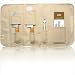 Alessi GAG500S1 La Via Lattea Set of Hard Cheese Knives in Mirror Polished by Anna and Gian Franco Gasparini