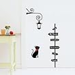Lost Cat - Large Wall Decals Stickers Appliques Home Decor