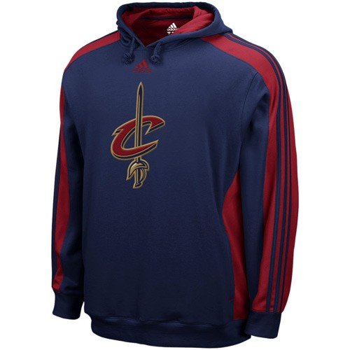 Cleveland Cavaliers adidas Colorblock Hooded Sweatshirt