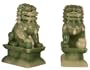 Hong Tze Collection-A Pair Of Jade Beijing Foo Dogs (Small)