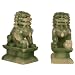 Hong Tze Collection-A Pair Of Jade Beijing Foo Dogs LG