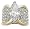 1.75 Cts. Marquise Center Pave CZ Engagement Ring